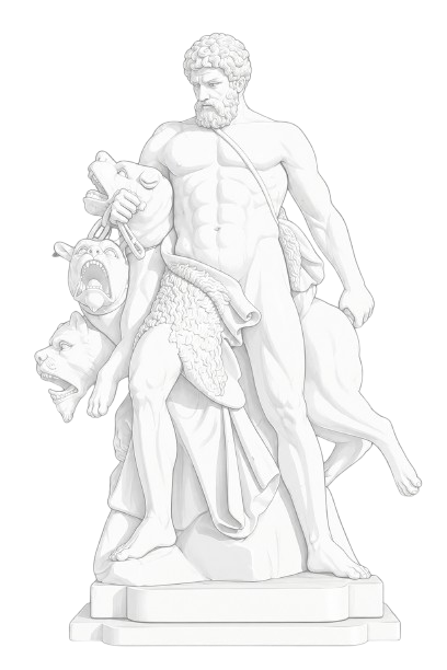 Classical statue for building products
